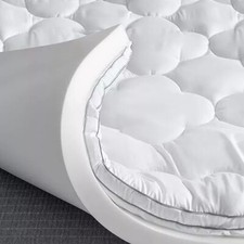 BedStory 3" Mattress Topper for Back Pain Relief, Fluffy Pillow Top, 180x200cm