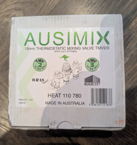 Ausimix 15mm thermostatic - ausimix,
