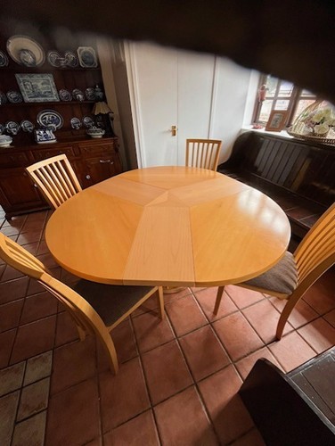 Skovby extendable dining - extendable, table