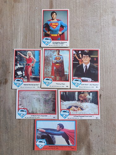 Vintage 1978 topps superman 1 - 1978,