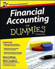 Financial Accounting For Dummies (UK Edition) by Loughran, Maire Book The Cheap