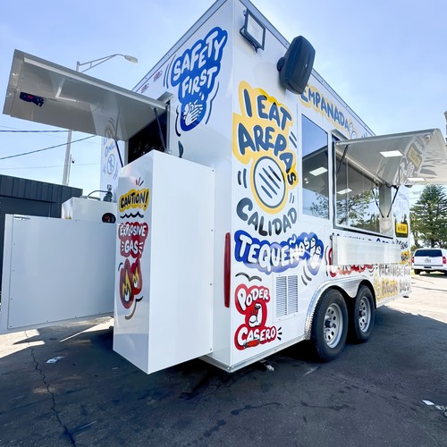 Food truck style trailer for - truck,