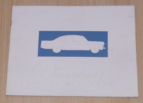 Vauxhall velox cresta car - vauxhall,