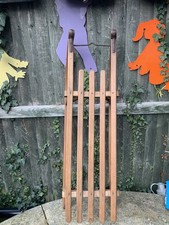 Vintage Wooden Sledge H227