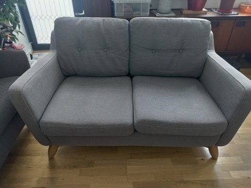 Ercol cosenza grey seat - grey, sofa