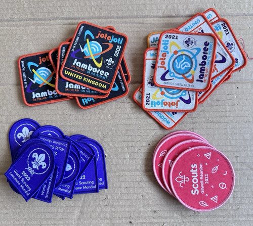 Scout badge job lot - lot., jota