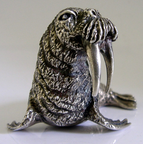 Superb heavy 78g - silver, walrus