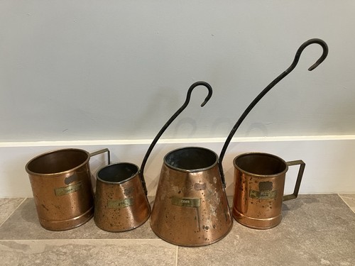 Vintage copper grain cider - grain, &