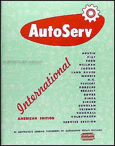 Autoserv repair manual for - autoserv,