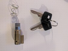 Steering lock Suzuki VS 1400 Intruder NEIMAN GKS Style - short flat INF - lock