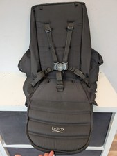 Britax B Agile Double Seat Unit Left Hand Side Black With Harness