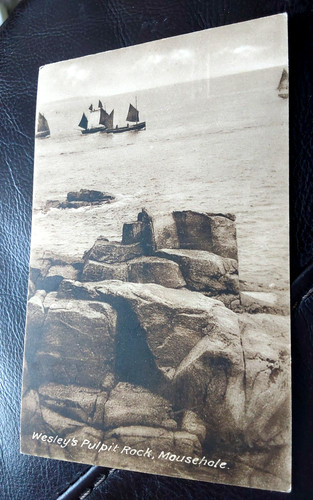 Wesleys pulpit rock - rock, mousehole