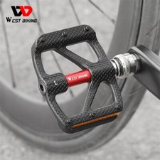 WEST BIKING Bicycle Quick Release Pedals 3 Bearings Aluminum Folding Bike Pedals