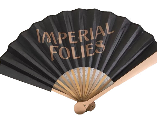 Imperial folies hand fan - hand, by