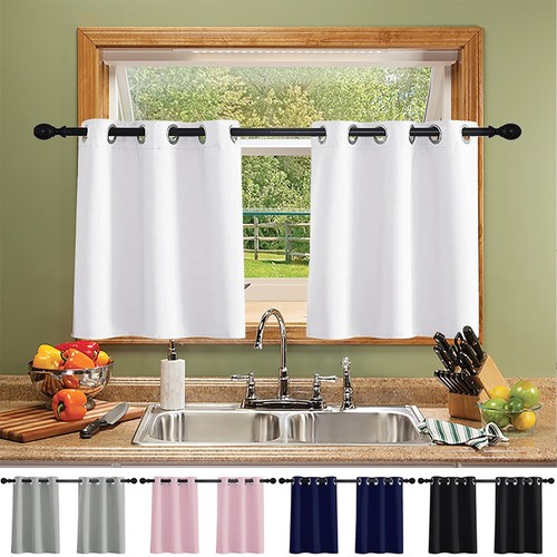 Curtains short half small - half,