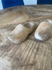 Handmade Traditional Child’s Wooden Clogs From Holland 7” x 3”