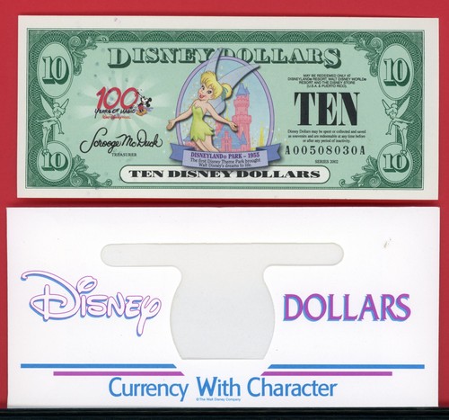 Disney dollar tinker bell - disney,