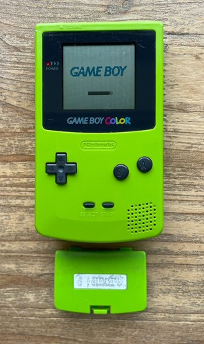 Green nintendo gameboy color - nintendo,
