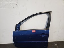 FORD FIESTA FRONT DOOR NEARSIDE PASSENGER LH 2007 5 DOOR HATCH OCEAN BLUE