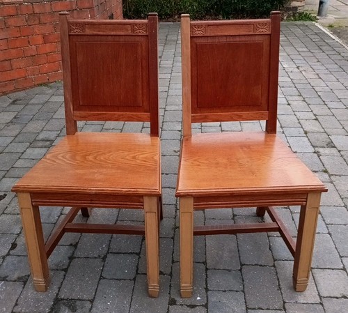 Fab pair vintage oak - vintage,
