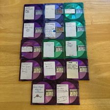 14 X Sharp Minidisc Bundle Mixed Colours 74 & 80 Minutes