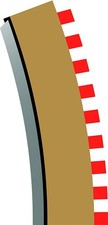 Scalextric Radius 4 Curve