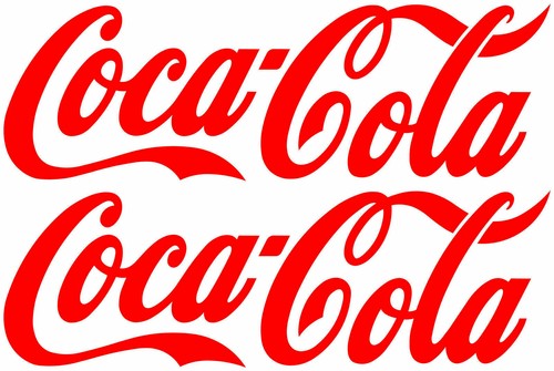 Coca cola stickers - cola, 550mm