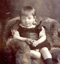 Antique Cabinet Card Clarke Bury St Edmunds portrait young boy Victorian #24