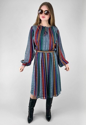Vintage grey stripe - 80's,