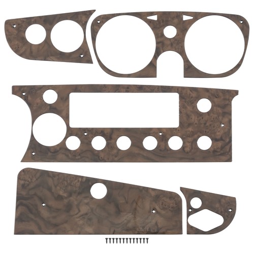 Mgb dashboard kit walnut - dashboard,
