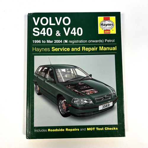 Haynes car manual volvo - volvo, s40