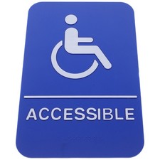  Unisex Door Sign Wheelchair