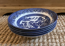 5x Churchill Blue & White