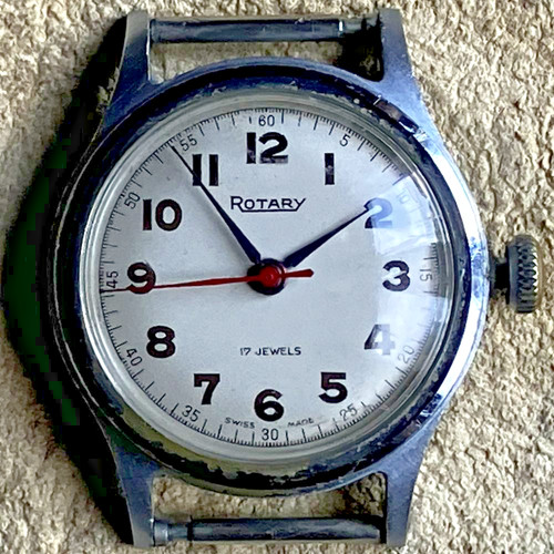 Rotary wristwatch watch 17 - rotary, wristwatch,