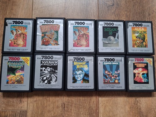 Great selection atari 7800 - great, of