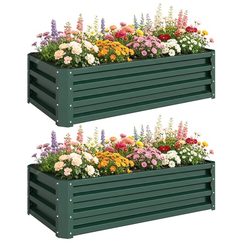 Outsunny set raised - set,
