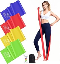 2M Resistance Bands 4Pk Long 4