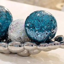 Large 13cm Mosaic Glass