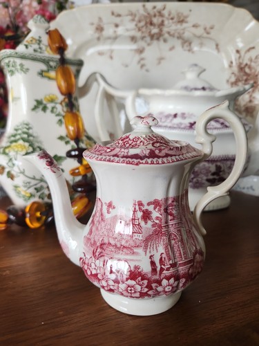 Antique child size red - child,