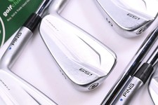 Ping i59 Irons / 4-PW / Blue Dot / Stiff Flex Dynamic Gold S300 Shafts
