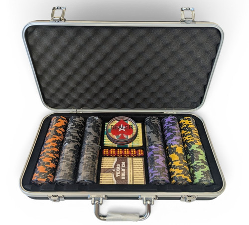 Poker chip set tournament - set,