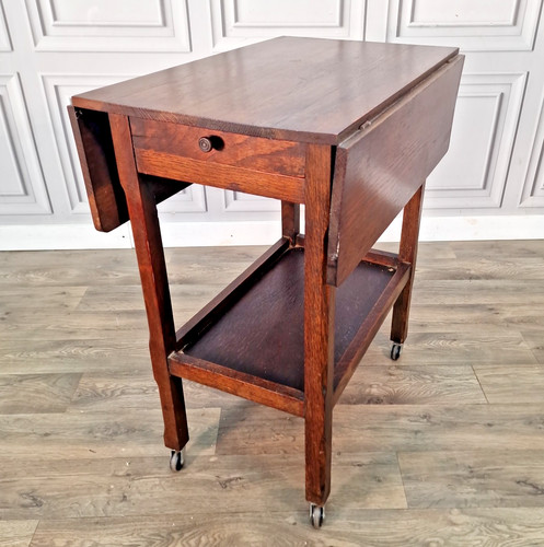 Antique oak drop - antique,