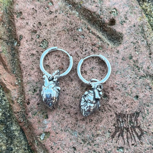 The heart hoops stainless - the,