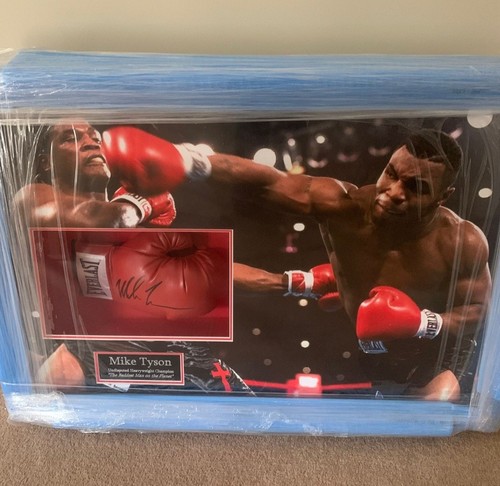 Mike tyson signed - signed, boxing