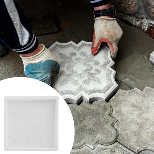 Stepping stone paver concrete - stepping,