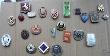 23 vintage Lapel Pin badges. Nice lot. German, Shooting, Patriotic etc