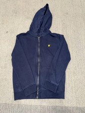 Boys Lyle and Scott Navy Zip