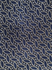 CHARVET SILK TIE NAVY BLUE &
