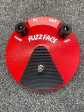 Vintage 1990's Dunlop Fuzz Face Fuzz JD F2  Guitar Effect Pedal