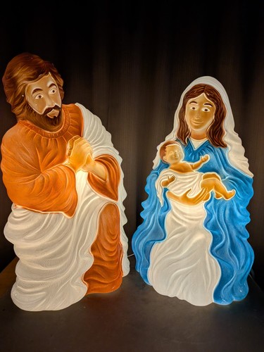 Nativity christmas blow mold - christmas,